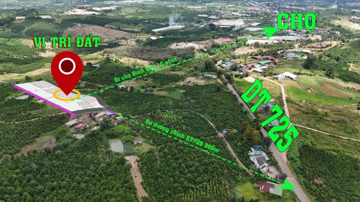 đất làm farmstay Lâm Hà 02