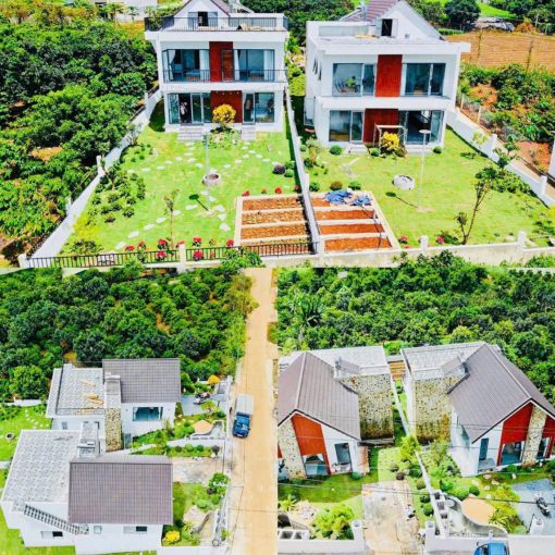 nhà village view đồi