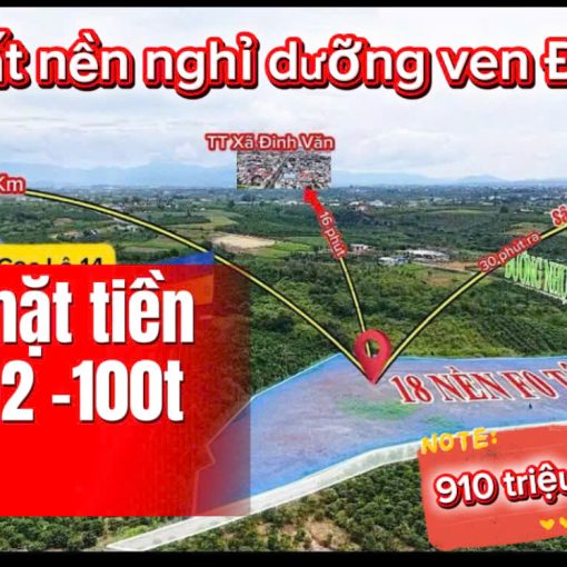đất nền ven đà lạt 1000m
